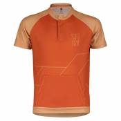 Scott Rc Team Short Sleeve Jersey Orange 128 cm Garçon