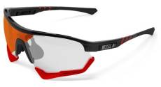 Scicon sports aerotech regular photochromic lunettes de soleil de performance sportive scnxt red fotocromic luminosite noire