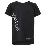 Vaude Moab Ii Short Sleeve T-shirt Noir 110-116 cm Garçon