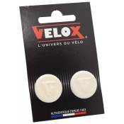 Velox Handlebar Plugs Blanc