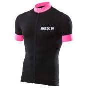 Sixs Stripes Short Sleeve Jersey Noir XL Homme