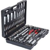 Ks Tools 1/4+1/2 Socket Wrench-set 94 Pieces Gris
