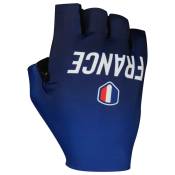 Ale French Cycling Federation 2023 Short Gloves Bleu XL Femme