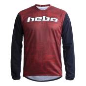 Hebo Yukon Long Sleeve Enduro Jersey Rouge 2XL Homme