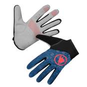 Endura Hummvee Lite Icon Long Gloves Bleu,Noir L Femme