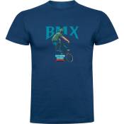 Kruskis Bmx Extreme Short Sleeve T-shirt Bleu S Homme