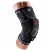Mc David Elite Engineered Elastic Knee Support With Dual Wrap And Stays Knee Brace Noir XL