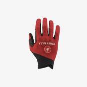 Castelli Cw 6.1 Unlimited Long Gloves Rouge M Homme