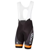 Etxeondo Euskadi Training Bib Shorts Orange,Noir XL Homme