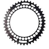 Rotor Q Rings 130 Bcd Outer Aero Chainring Noir 53t