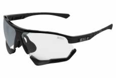 Scicon sports aerocomfort scn xt xl lunettes de soleil de performance sportive miroir argente scnxt photocromique luminosite noire