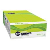 Gu Energy Chews Salted Lime 12 Energy Chews 12 Units Jaune