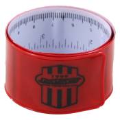 Msc Color Reflective Band With Ruler Rouge