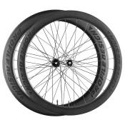 Profile Design Gmr 50/65 Carbon Cl Disc Tubeless Road Wheel Set Noir 12 x 100 / 12 x 142 mm / Shimano/Sram HG