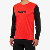 100percent Ridecamp Long Sleeve Enduro Jersey Rouge M Homme