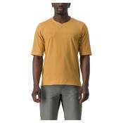 Castelli Trail Tech 2 Short Sleeve T-shirt Jaune M Homme