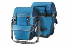 Paire de sacoches de porte bagages ortlieb bike packer plus 42l bleu dusk denim