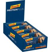 Powerbar Protein Plus 33% 90g 10 Units Peanut And Chocolate Energy Bars Box Bleu