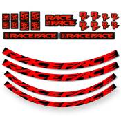 Race Face Next Sl Turbine Sl Arc Carbon 26 Arc Offset 25 Sticker Rouge,Noir