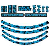 Race Face Turbine R Arc Offset 30 Sticker Bleu,Noir