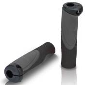 Xlc Grips Bo1 Gr S28 Handlebars Noir,Gris 136 mm