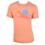 Jeanstrack Sunset Short Sleeve T-shirt Orange S Homme