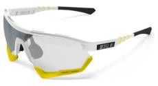 Scicon sports aerotech scn xt photochromic xl lunettes de soleil de performance sportive miroir argente scnxt photocromique luminosite blanche