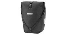 Sacoche de porte bagages ortlieb back roller high visibility quick lock3 1 20l noir reflechissant