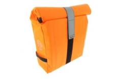 Sacoche beck roll fluo orange 34x12x33 15 litres 23 be 1904