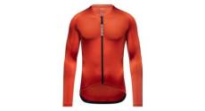 Maillot manches longues gore wear spinshift orange