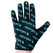 Tall Order Barspin Print Long Gloves Bleu XL Homme