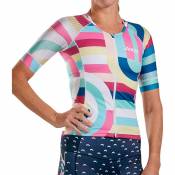Zoot Ltd Tri Aero Short Sleeve Jersey Multicolore XL Femme