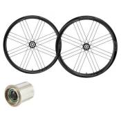 Campagnolo Shamal C21 2-way Fit Carbon Disc Tubeless Road Wheel Set Noir 12 x 100 / 12 x 142 mm / Shimano/Sram HG