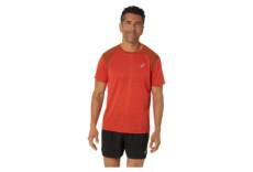 Maillot manches courtes asics road rouge homme