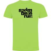 Kruskis Word Triathlon Short Sleeve T-shirt Jaune S Homme