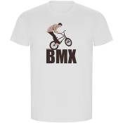 Kruskis Trick Eco Short Sleeve T-shirt Blanc XL Homme