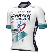 Ale Prime Bahrain Victorious 2024 Short Sleeve Jersey Blanc XL Homme