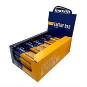 Maxim Chocolate / Caramel 55g Energy Bars Box 25 Units Jaune,Bleu