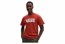 T shirt manches courtes vans classic rouge