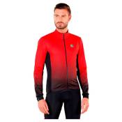 Bicycle Line Pro-s Thermal Long Sleeve Jersey Rouge XL Homme