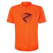 Ziener Nolaf Short Sleeve T-shirt Orange 48 Homme