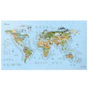 Awesome Maps Surftrip Map Best Surf Beaches Of The World Original Colored Edition Multicolore