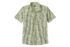 Chemise manches courtes patagonia go to vert