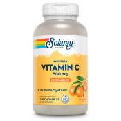 Solaray Vitamin C 500mgr 100 Units Orange Blanc