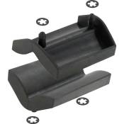 Var Set Of 2 Rubber Clamp Covers Tool Noir