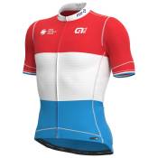 Ale Groupama Fdj 2021 Luxembourg Champion Pr-s Jersey Rouge,Blanc,Bleu S Homme