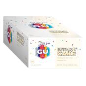 Gu 32g 24 Units Birthday Cake Energy Gels Box Blanc