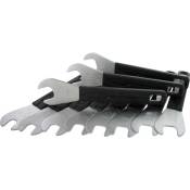 Var Set Of 11 Professional Cone Wrenches Tool Noir 13-24 mm