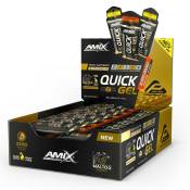 Amix Quick 45g 40 Units Orange Energy Gels Box Noir