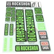Rockshox Decal Kit 30/35 Mm Vert